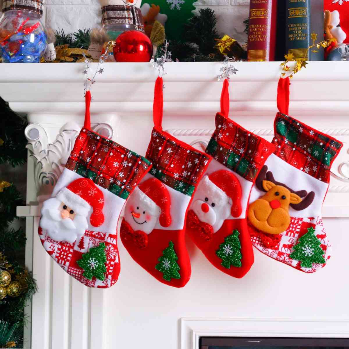 Christmas Stocking Hanging Ornament