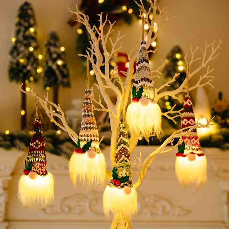 Assorted 2-Piece Light-Up Hanging Ornaments